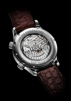 ☆専用です☆ Chopard L.U.C. Time Traveler One 42MM Black Dial Leather